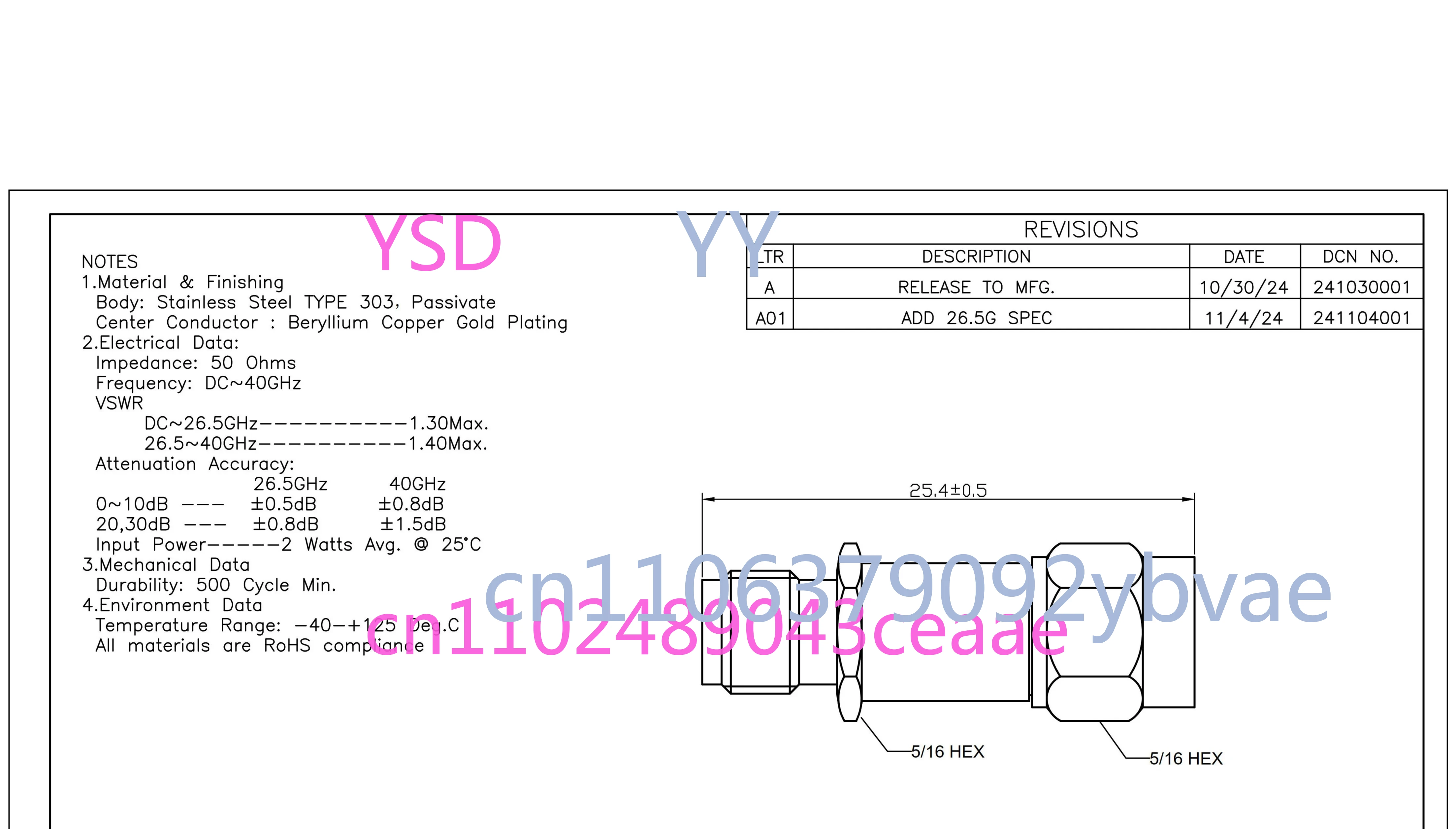 2W Rf Microwave Coa…
