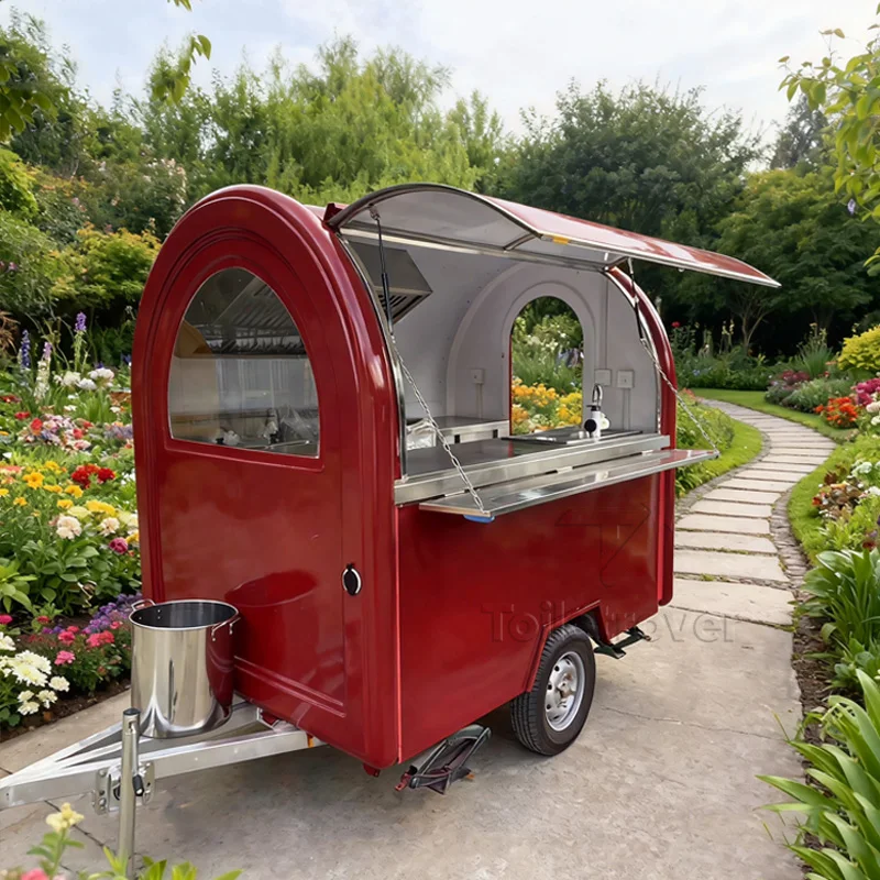 

Commercial Mobile Carritos Food Truck Barbecue Hot Dog French Fries Tacos Hamburger Used Food Carts for Sale