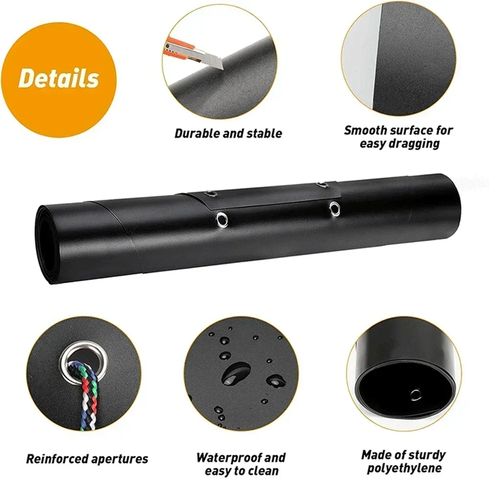 

Deer Drag Sled For Ice Fishing, Hunting Game, Firewood, Hunting Gear Accessory Skiing And Snowboarding Tool Accessories