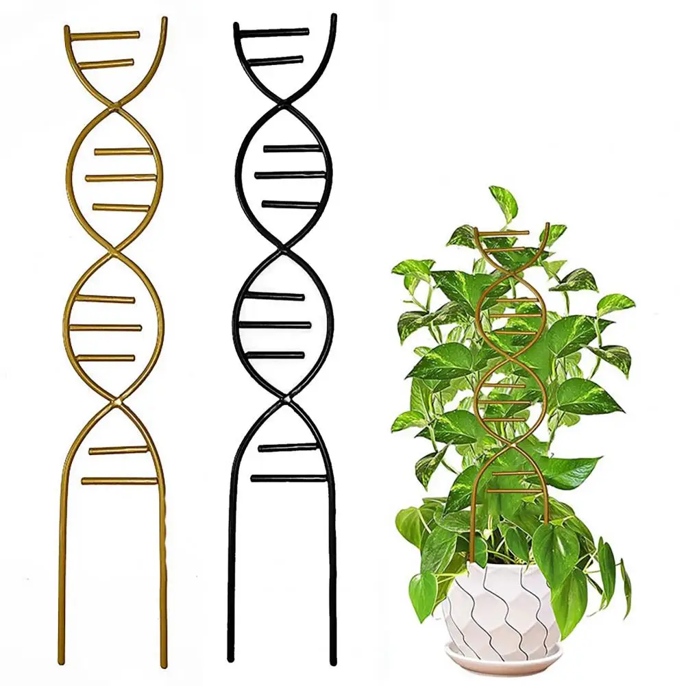 40cm Metal Plants Trellis Hollow Twisted Potted Flowers Plants Climbing House-plant Vine Ivy Support Stake Gardening Supplies