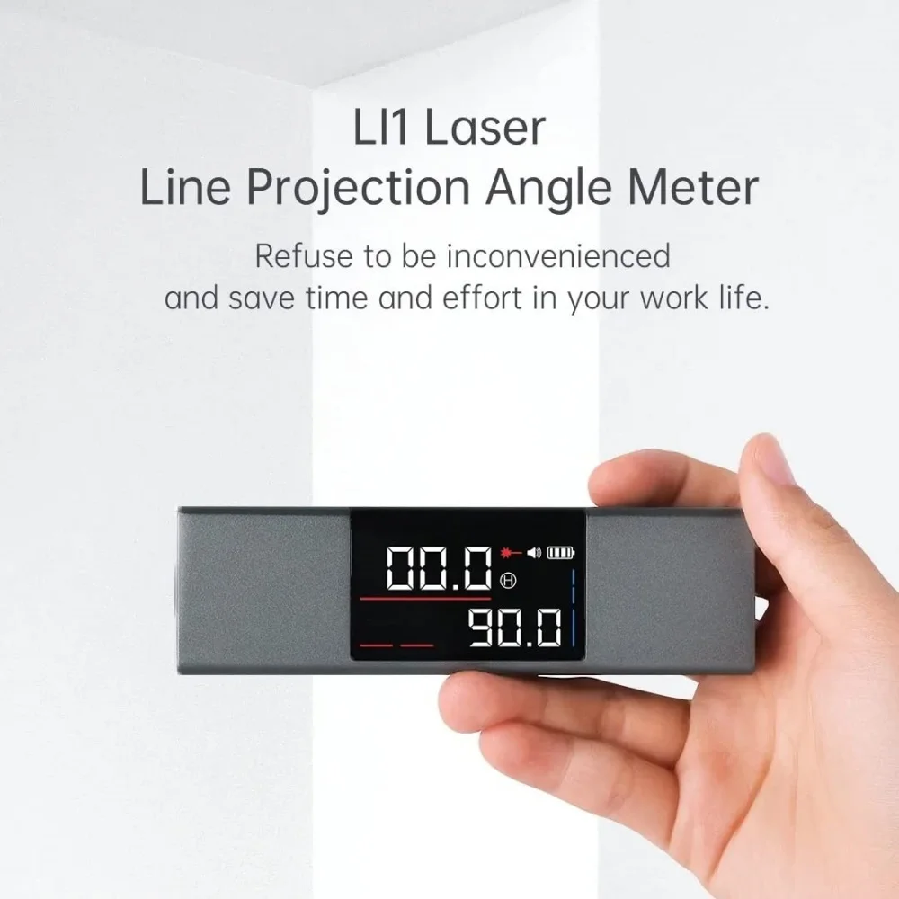 Xiaomi DUKA LI1 Laser Level Laser Protractor Digital Inclinometer Double-sided HD LED Screen High-precision Measurement Tools