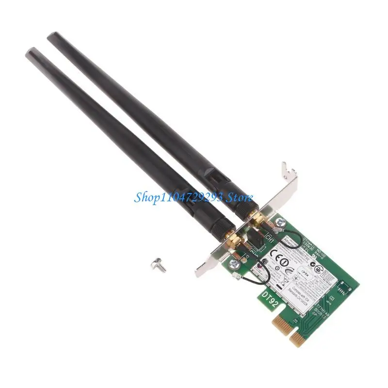 Y2GD 300Mbps การ์ด WiFi Atheros AR9280 Adapter Wireless Card Dualband 300m สำหรับเดสก์ท็อป