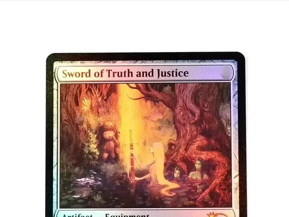 Folie (SLD) Magical Proxys Spiel Schwarz Hochwertige Proxy Spielkarten Schwert der Wahrheit und Sammeln Brettspiel Sammelkarten Proxy