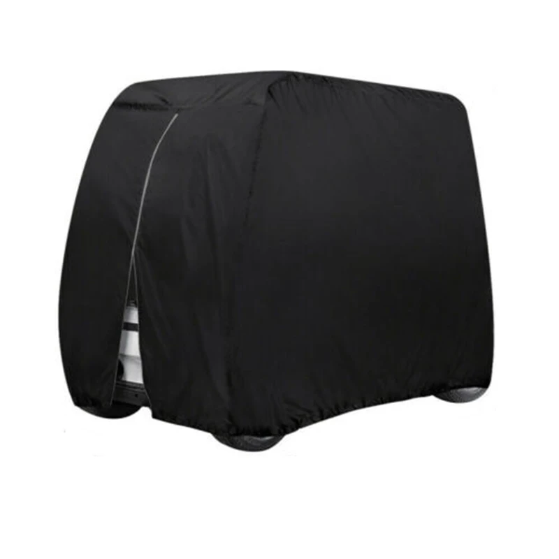 4 Passengers Golf Cart Cover Waterproof Zipper Storage Dustproof Cover For Golf Cart