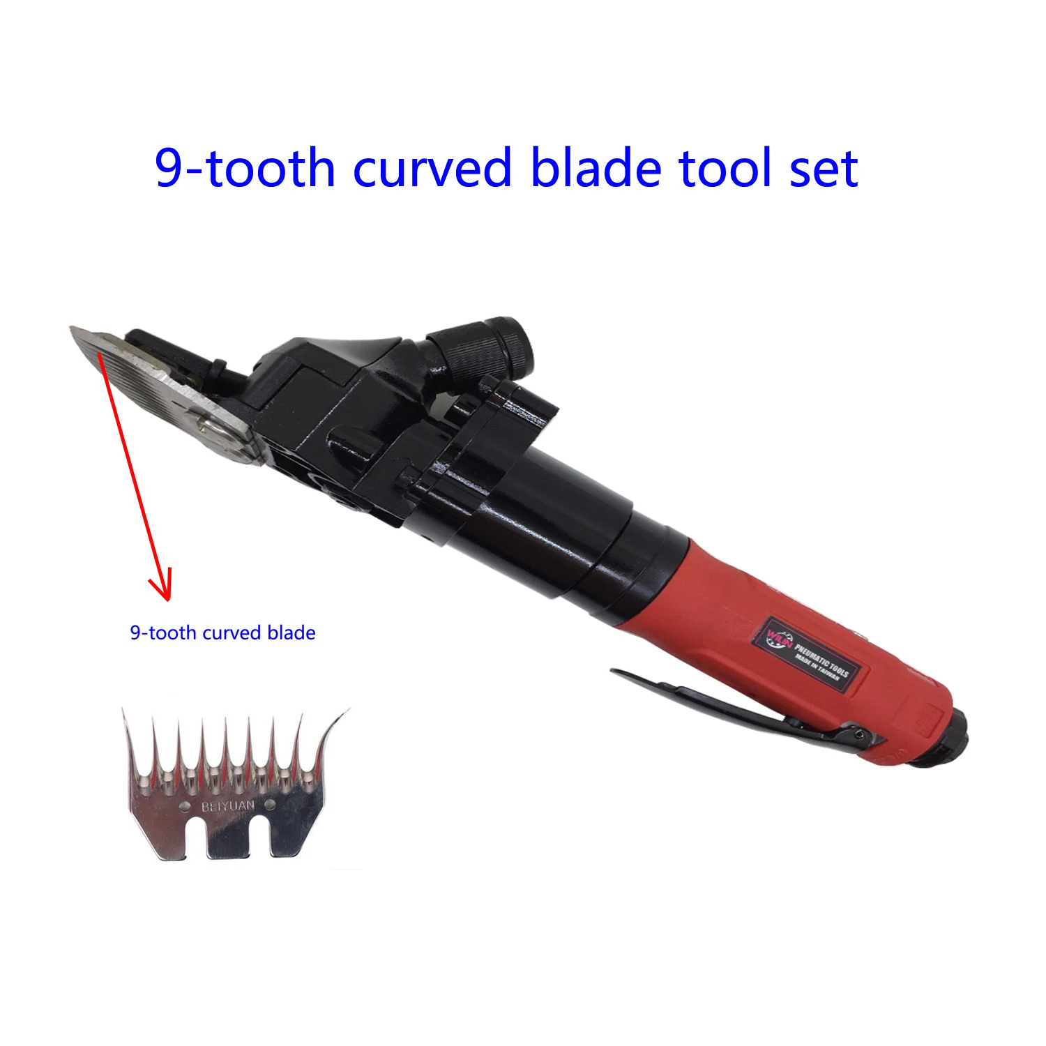 Light Weight Single Speed Air Sheep Goat Fur Shearing Machine Clipper Shears Wool Farm Trimmer Shaver