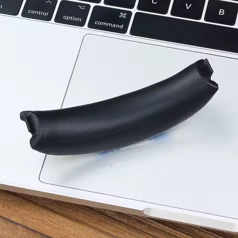 1Pair Replacement Headphone Ear Pads Cooling Gel Sponge Foam Headset Earmuff Protein Leather for Anker Soundcore Life Space Q45