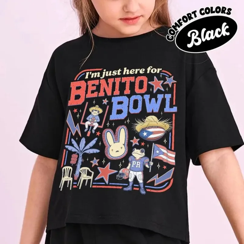 Benito Bowl Comfort Colors Shirt, Funny Graphic Football Fan T-shirt, Halftime Show Tee, Big Game Fan Shirts
