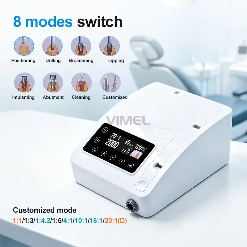 3 in 1 Motor System with LED Display 8 Modes Electric Surgery Machine for