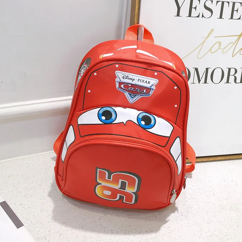 School Bag 2021 New Children\'s Schoolbag Car Story Cartoon Animation Kindergarten Mengbao 3-6 Year Old Backpack