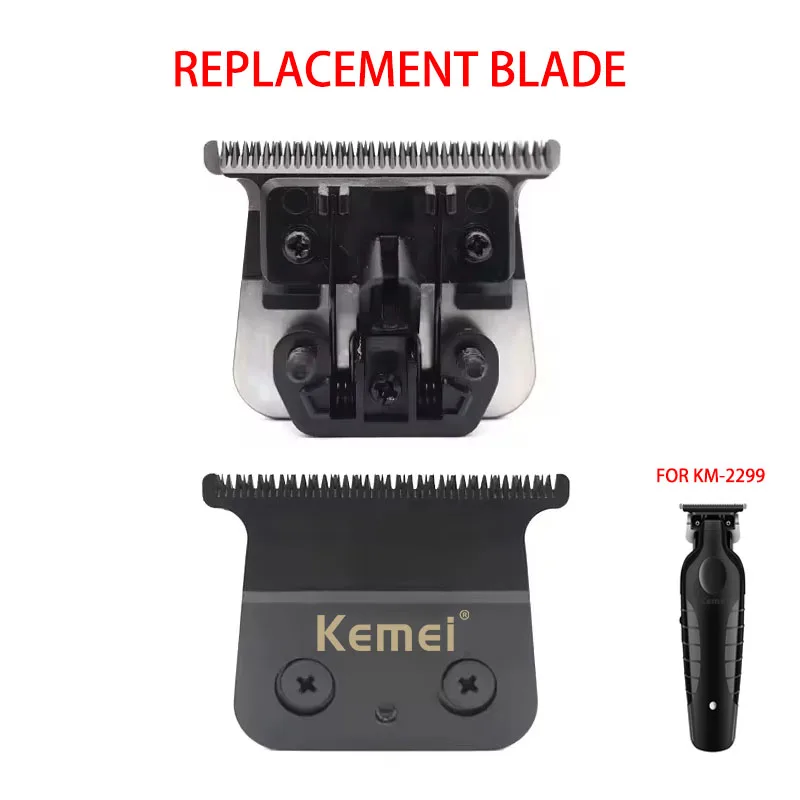 Kemei KM-2299 Original Replacement Blade Hair Clipper Blade Cutter Head For Hair Trimmer Cutting Knife Head Parts Accessories