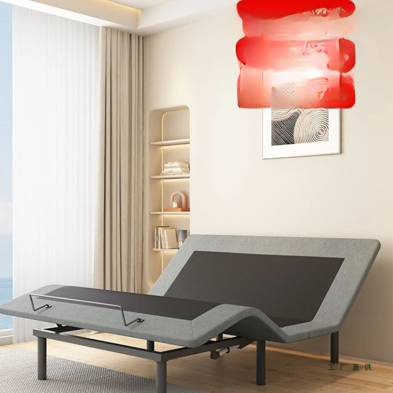 

Single/Double Intelligent Electric Lifting Multifunctional Bed Frame Modern Simple OKIN Motor Board Zero Voltage