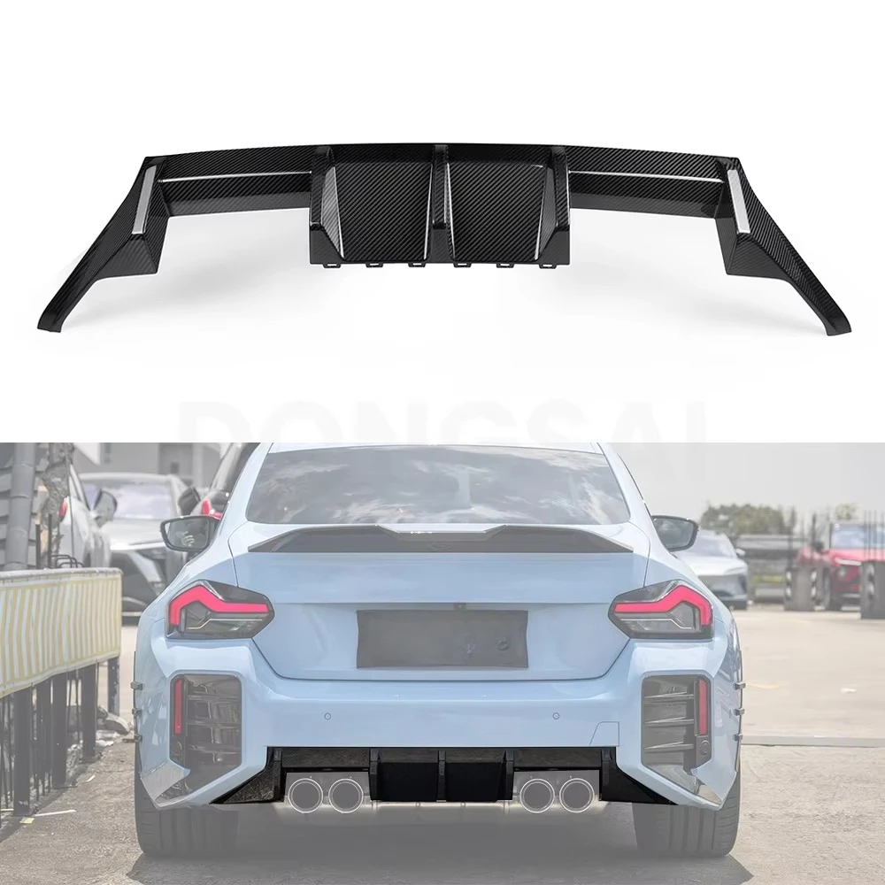 New High Quality OEM Style Prepreg Carbon Fiber Bumper Rear Diffuser for M2 G87 2023+