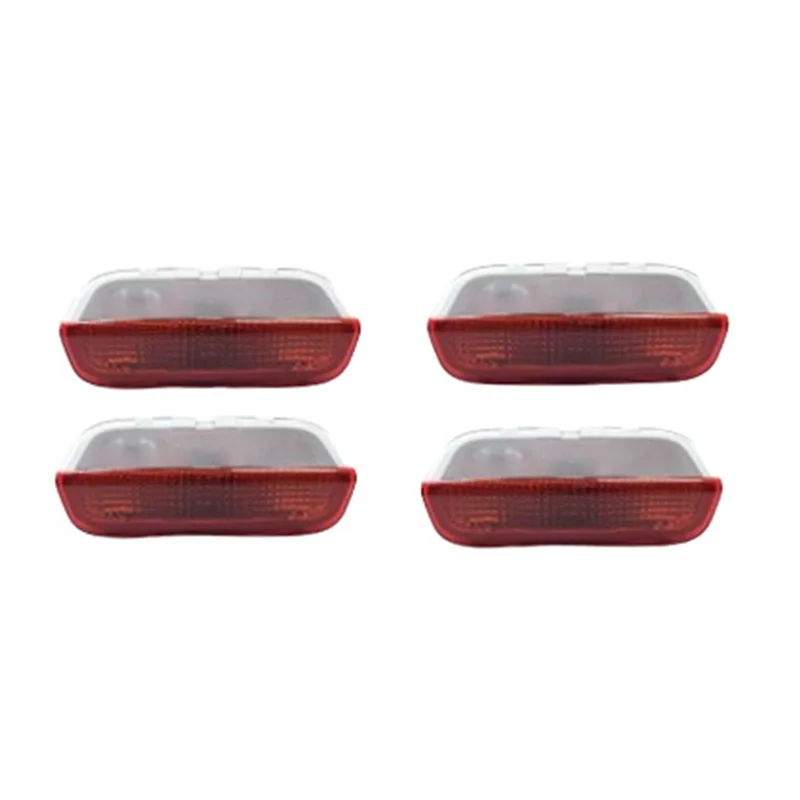 A14F-4Pc Внутренние лампы автомобиля, сигнальная лампа двери 3AD947411 для VW Golf Jetta MK5 MK6 MK7 Passat B6 B7 CC Tiguan Superb EOS SEAT