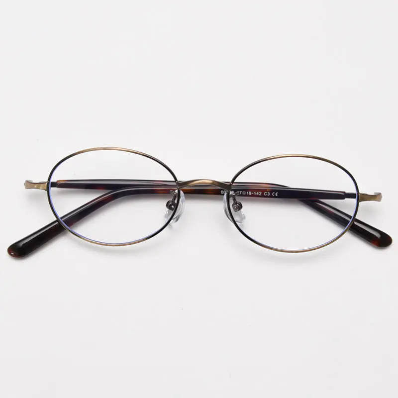 Mimiyou Retro-Stil Ovale Brillengestelle für Damen, Blaulichtfilter Optische Brillen für Herren, Brillengestell mit Klaren UV400 Computerbrillen – Detail 15