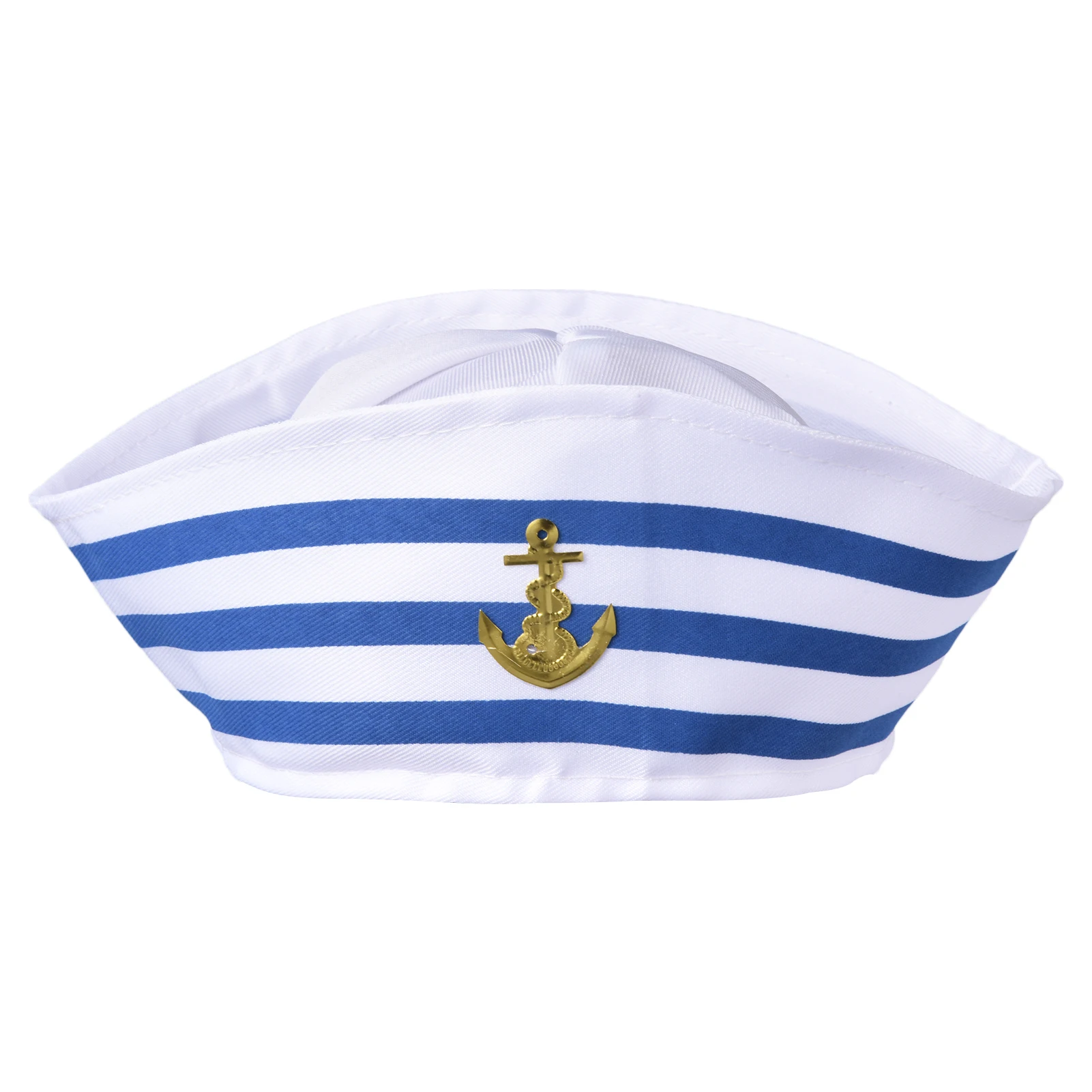 Adjustable Navy Sailor Hat White Sailors Hats For Adults Captain Sailor Costume Accessories For Hollaween