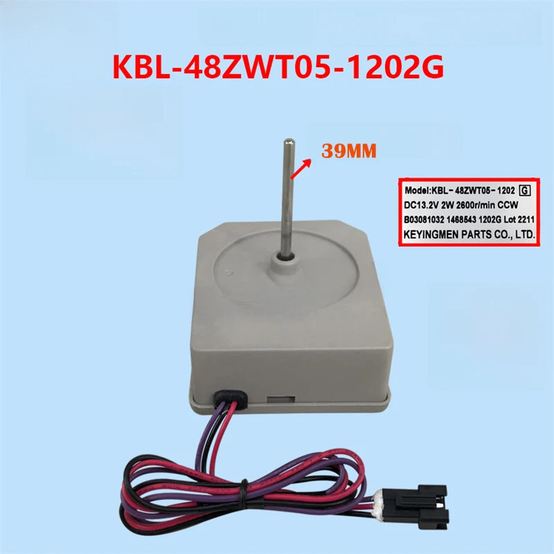 

1 шт. KBL-48ZWT05-1202G двигатель вентилятора постоянного тока для двигателя холодильника с двойной дверью Meiling