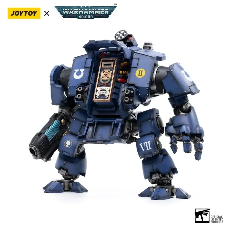 JOYTOY Warhammer 40k 1/18 Action Figures Mecha Ultramarines Redeemer Dreadnought Thales Brothers Dreadnought Tyleas Model Toys