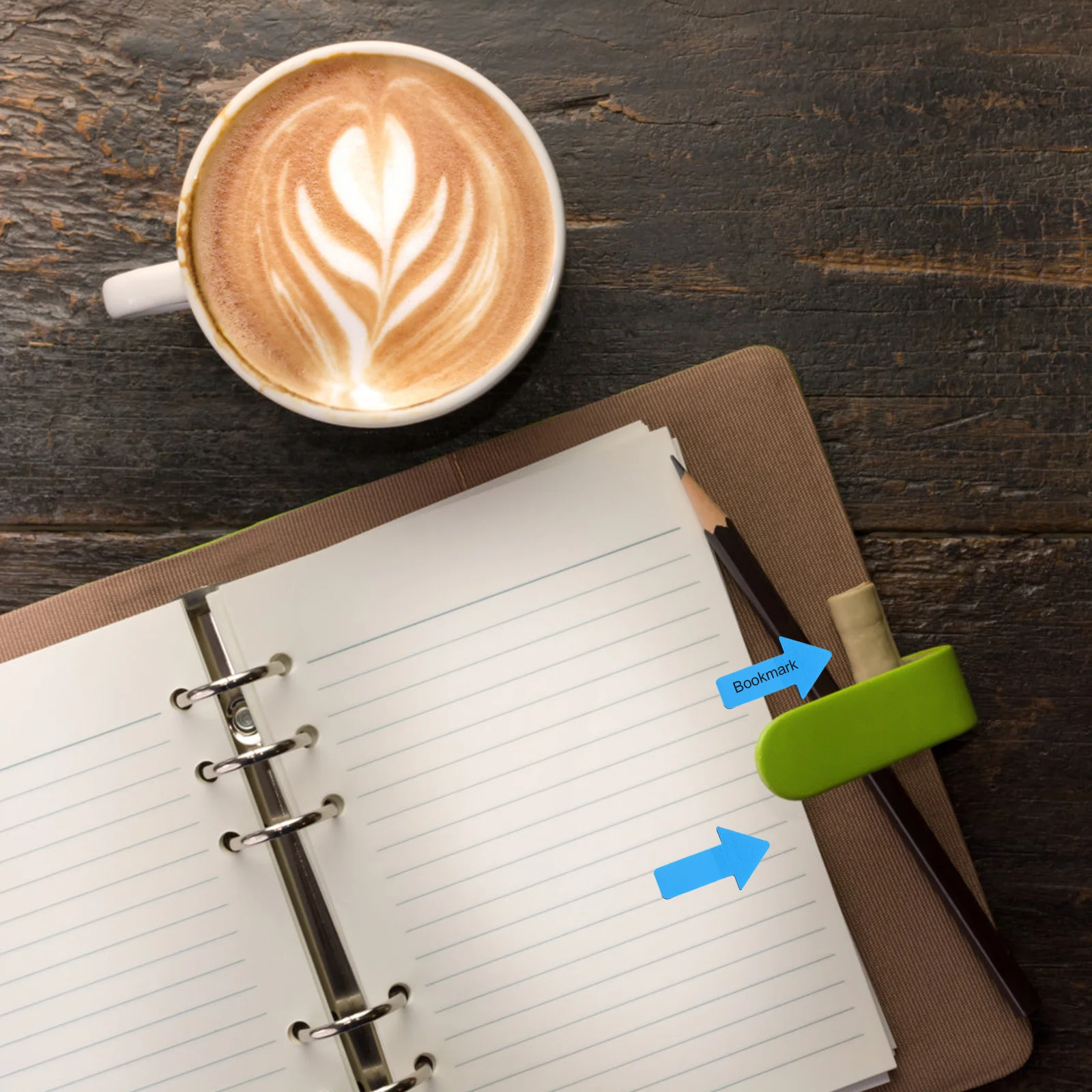 4 قطع من ملصقات مؤشر السهم الملونة ذاتية اللصق للكتب ودفاتر الملاحظات وملصقات تسليط الضوء على نقاط المكتب والمدرسة