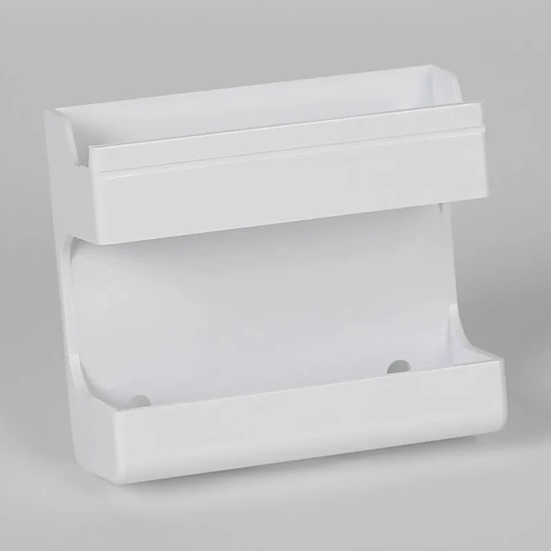 Fernbedienungshalter Selbstklebend Ohne Bohren Steckdosenhalter Ohne Bohren Handy-Ladestation Wohnzimmer-Organizer Aufbewahrungsbox