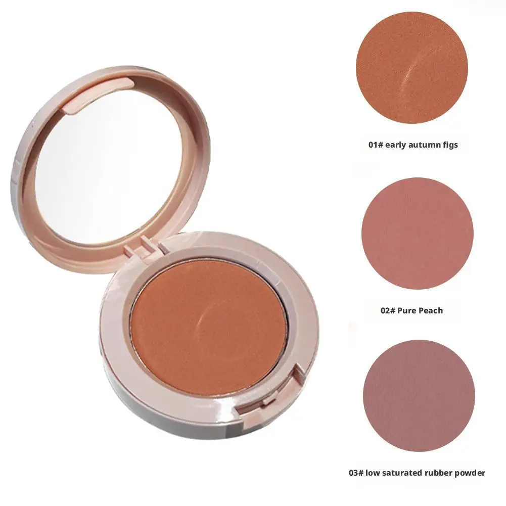 Singolo Matte Blush Palette Fard Crema Contorno Trucco Naturale Guancia Tinta Viso Fard Rosa Rouge Impermeabile Illumina Cosmetici