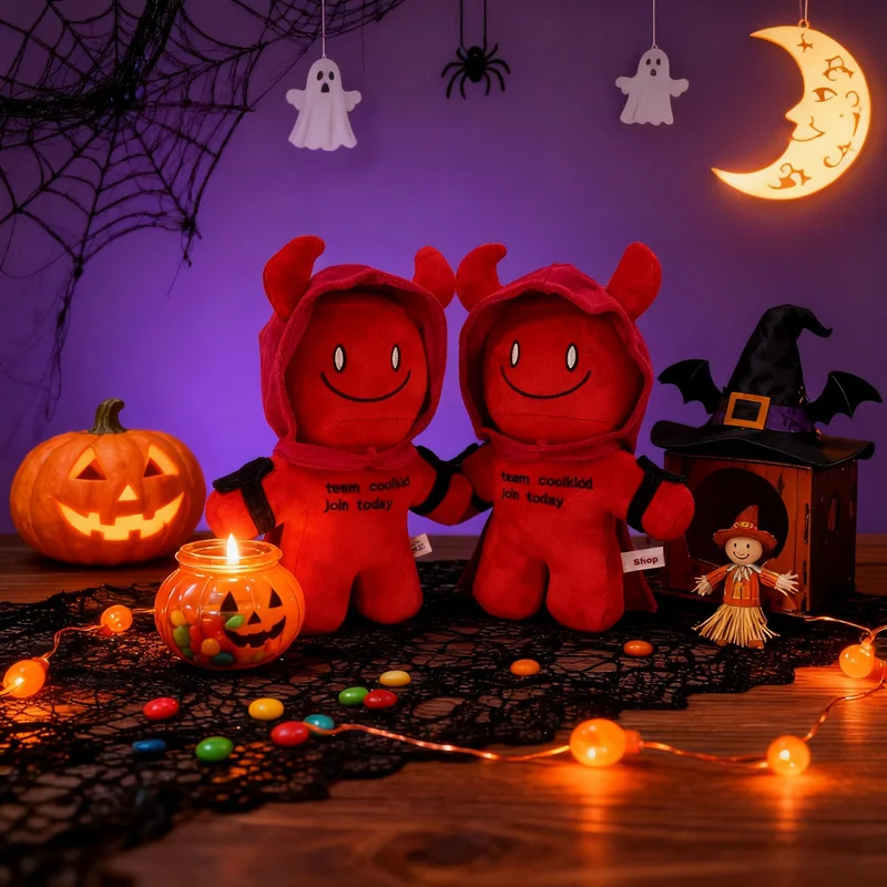 

25cm Chance Forsaken Gubby Plush Toys Robot Forsaken c00kidd Toys Game Peripheral Doll Desktop Decoration Holiday Gift Toy Doll