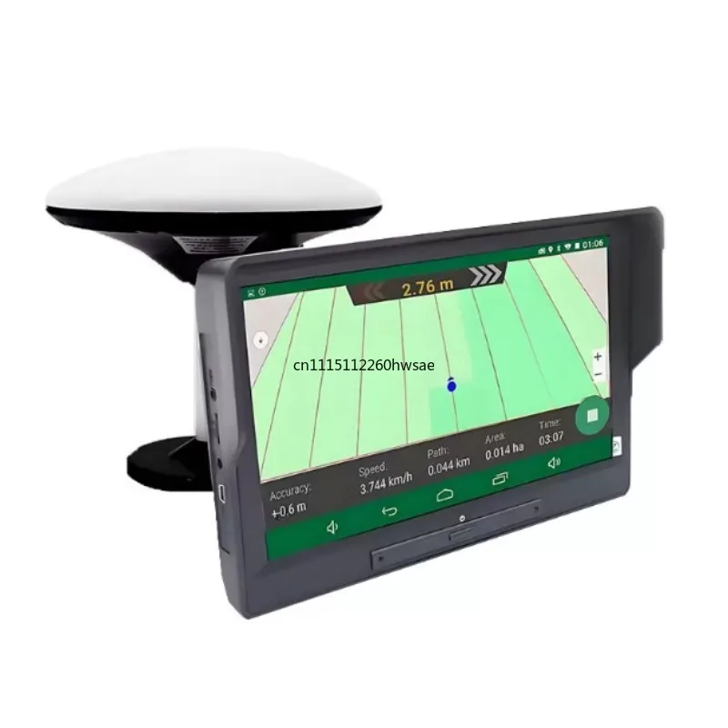 9-Inch Agricultural GPS Navigator, Position Guidance Device For Tractor & Harvester, High Precision Farm Navigation Equipment