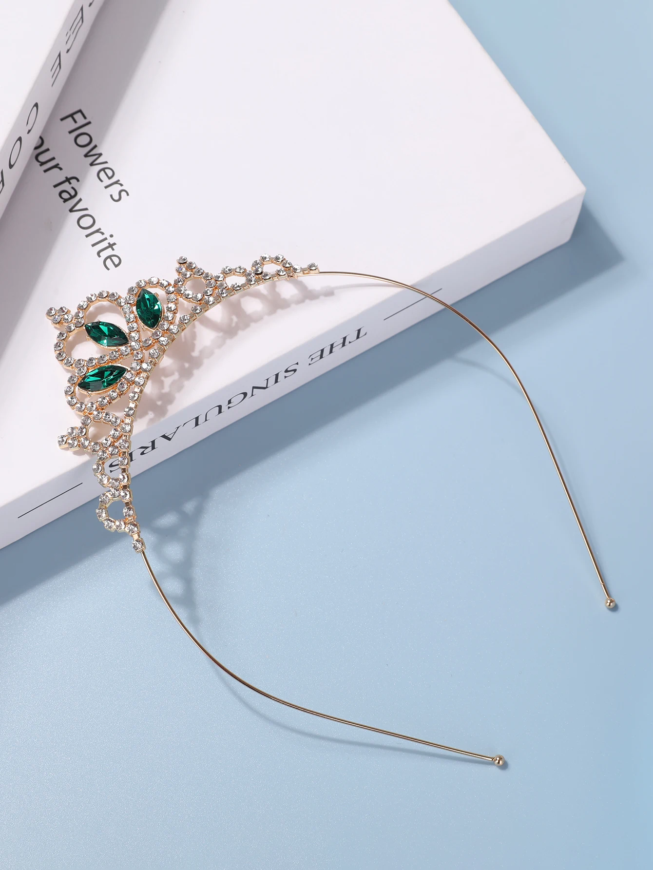 Frozen Princess Strass Krone Kopfschmuck Kinder Haarband Mädchen Aisha Stirnband Haarschmuck – Detail 10