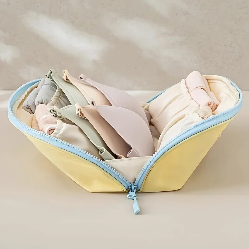 Multi-purpose Underwear Storage Bag Three-in-One Set Compression Function Clothing Storage Bag Lightweight Portable