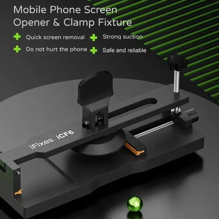 iFixes iCF6 Mobile Phone LCD Screen Disassembly Fixture Heating-free Strong Sucktion Free Universal LCD Display Removal DIY Tool