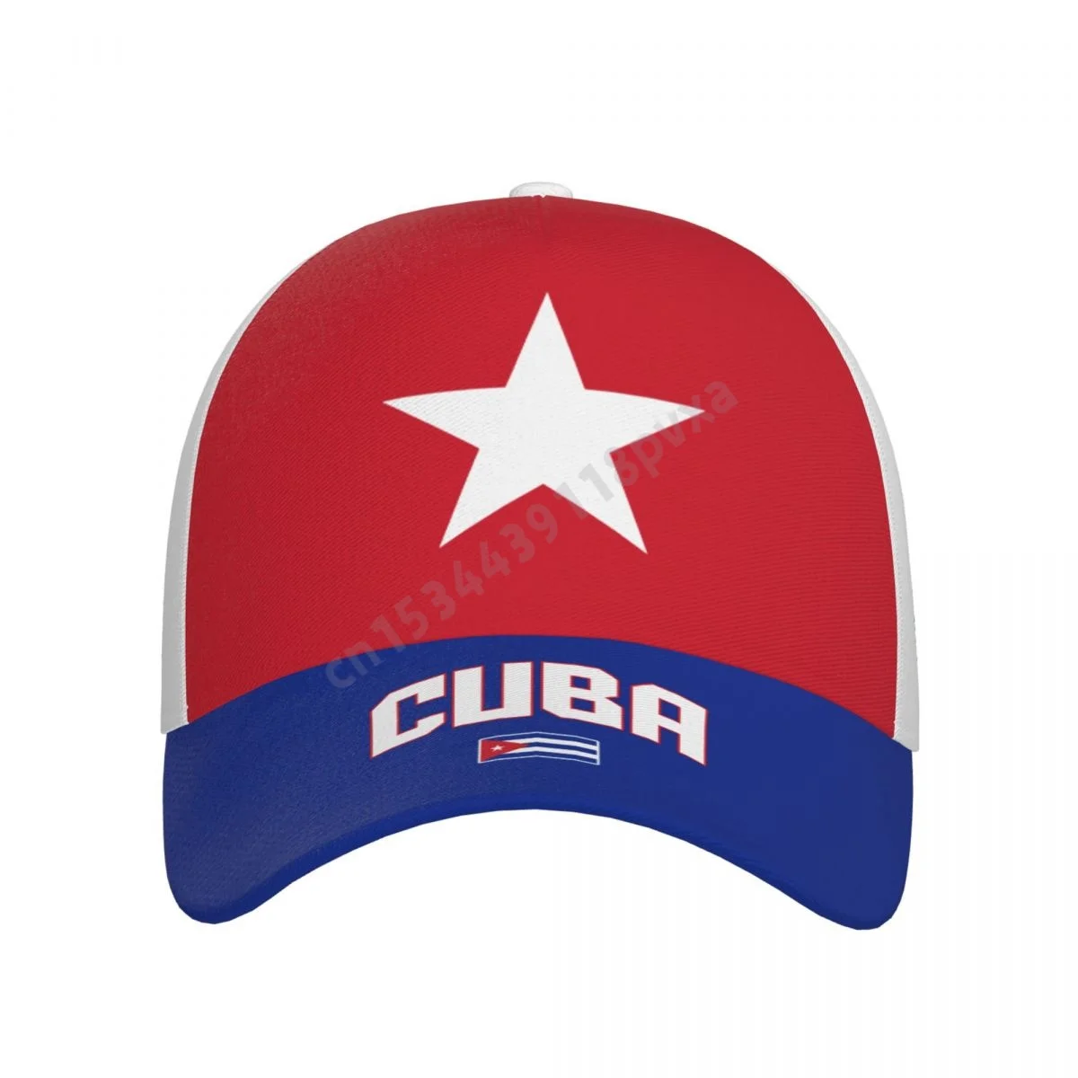 Unisex Cuba Flag Cuban Cool Adult Baseball Cap Patriotic Hat for Baseball Soccer Fans Men Women