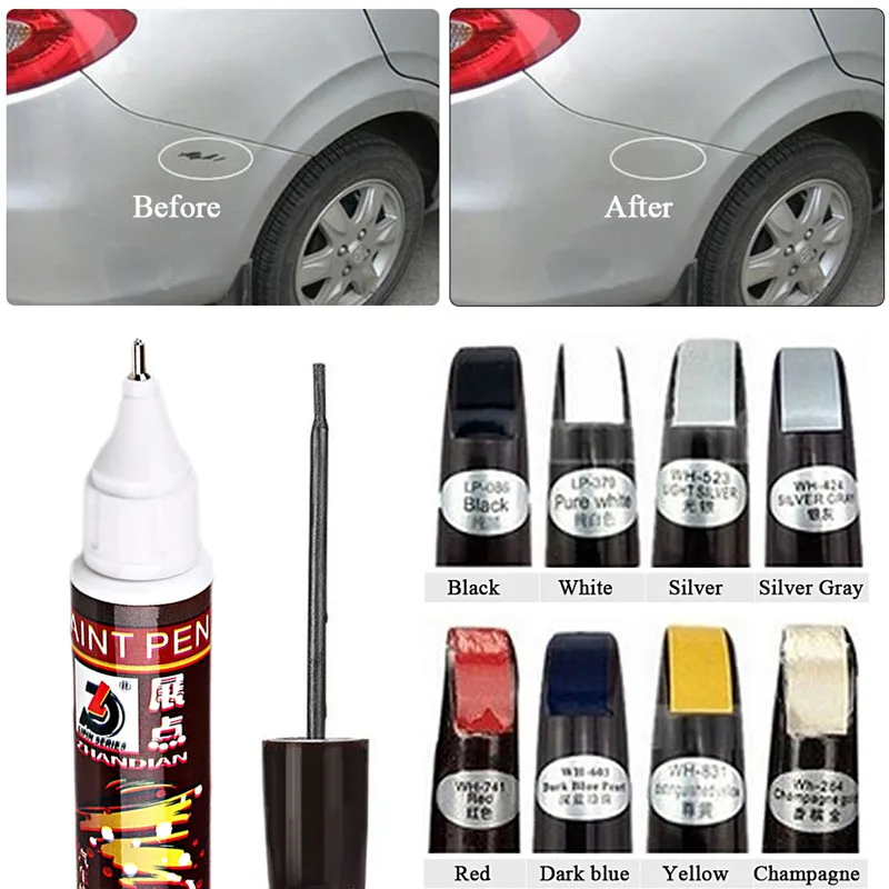 Car Remover Scratch Repair Paint Pen for Mitsubishi Grandis Lancer Mirage Montero Outlander Precis RVR Raider Sigma