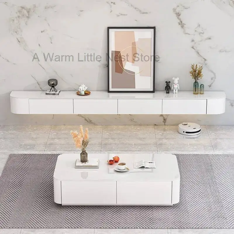 حامل شاشة خشبي جمالي بسيط وحديث لصالون التلفزيون الفاخر وطاولة عرض مركز مصمم أرشيفادوريس أثاث فريد من نوعه #4