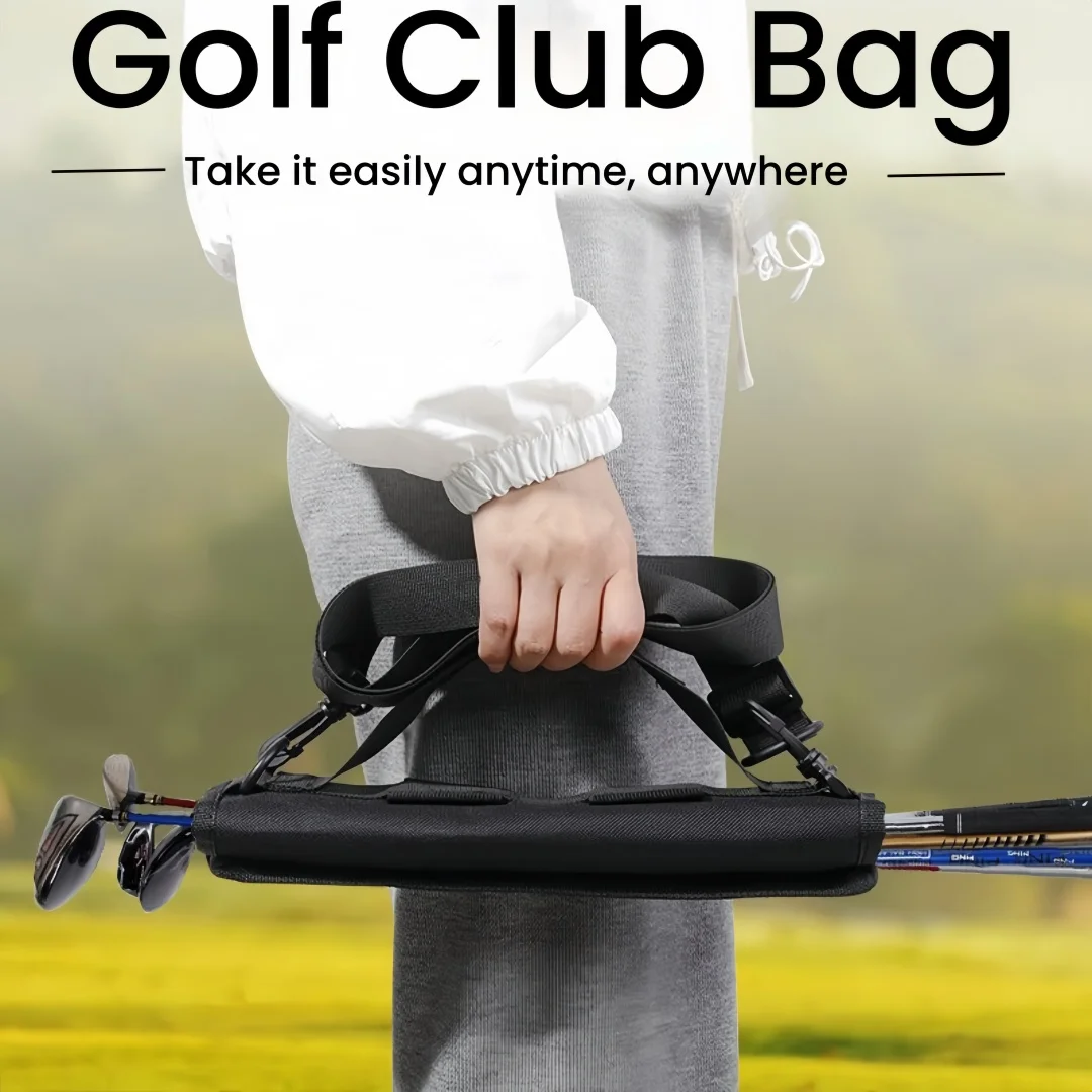 2025 NEW Golf club bag, gun bag, lightweight club bag can hold 5-8 clubs. Practice range is simple and easy to carry