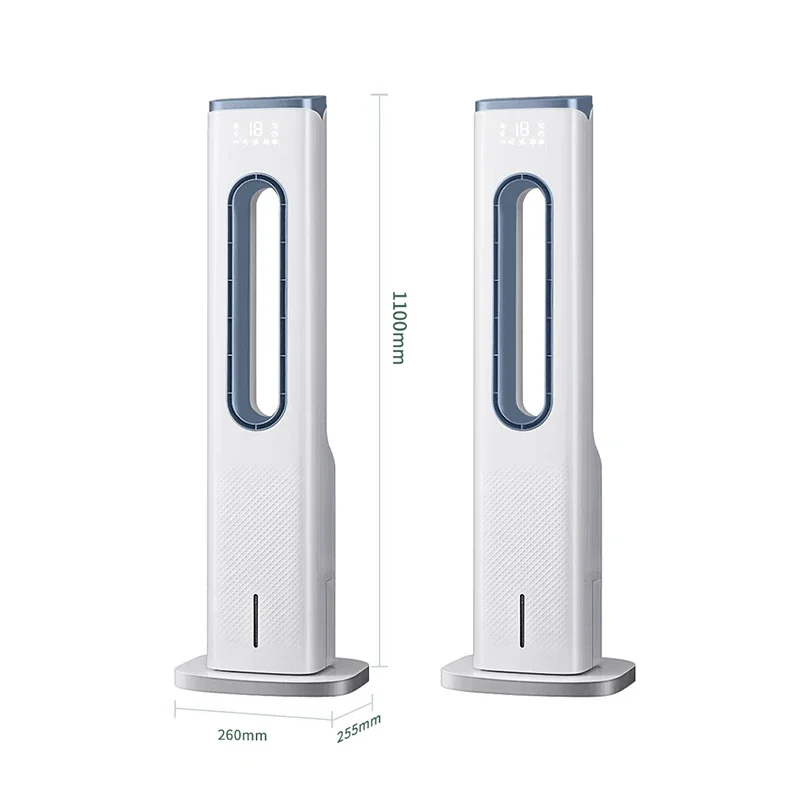 Leafless Air Conditioner Fan Cooling Fan Tower type household water cooling fan humidification small mobile air conditioner