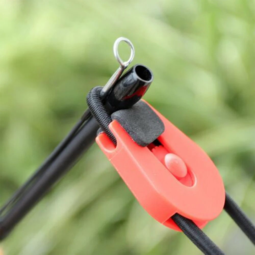 1/3/5PCS Fish Tackle Tool Non-slip Stick Holder Bandage Reusable Belt Fishing Rod Tie Straps