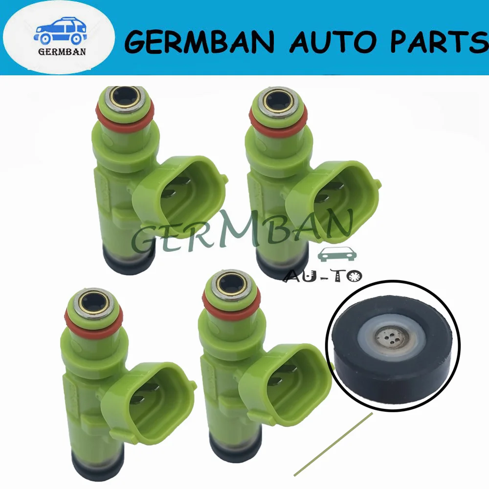 4pcs 60T-13761-00-00 60T137610000 Petrol Gas Fuel Injector For Yamaha jetski waverunner PWC GP1300R 2005-2006 60T137610000