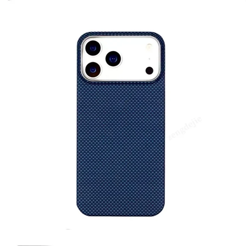 For iPhone 17 Pro/Pro Max - Kevlar Slim Case with Magnetic Drop Protection