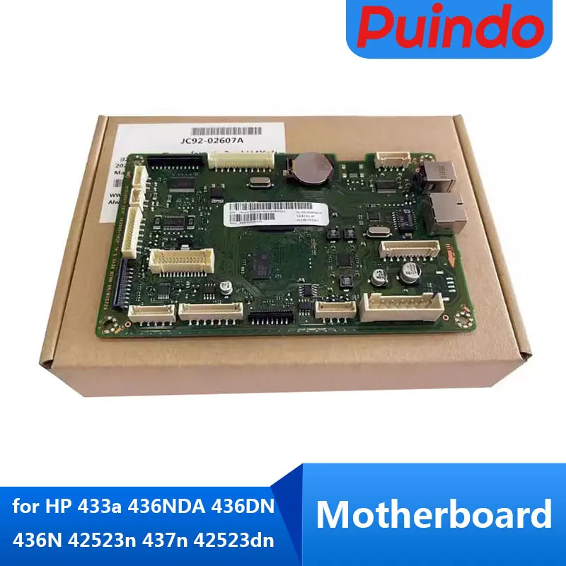 Original JC92-02607A Motherboard for HP 433a 436NDA 436DN 436N 42523n 437n 42523dn JC9202607A USB Interface Board Printing Board