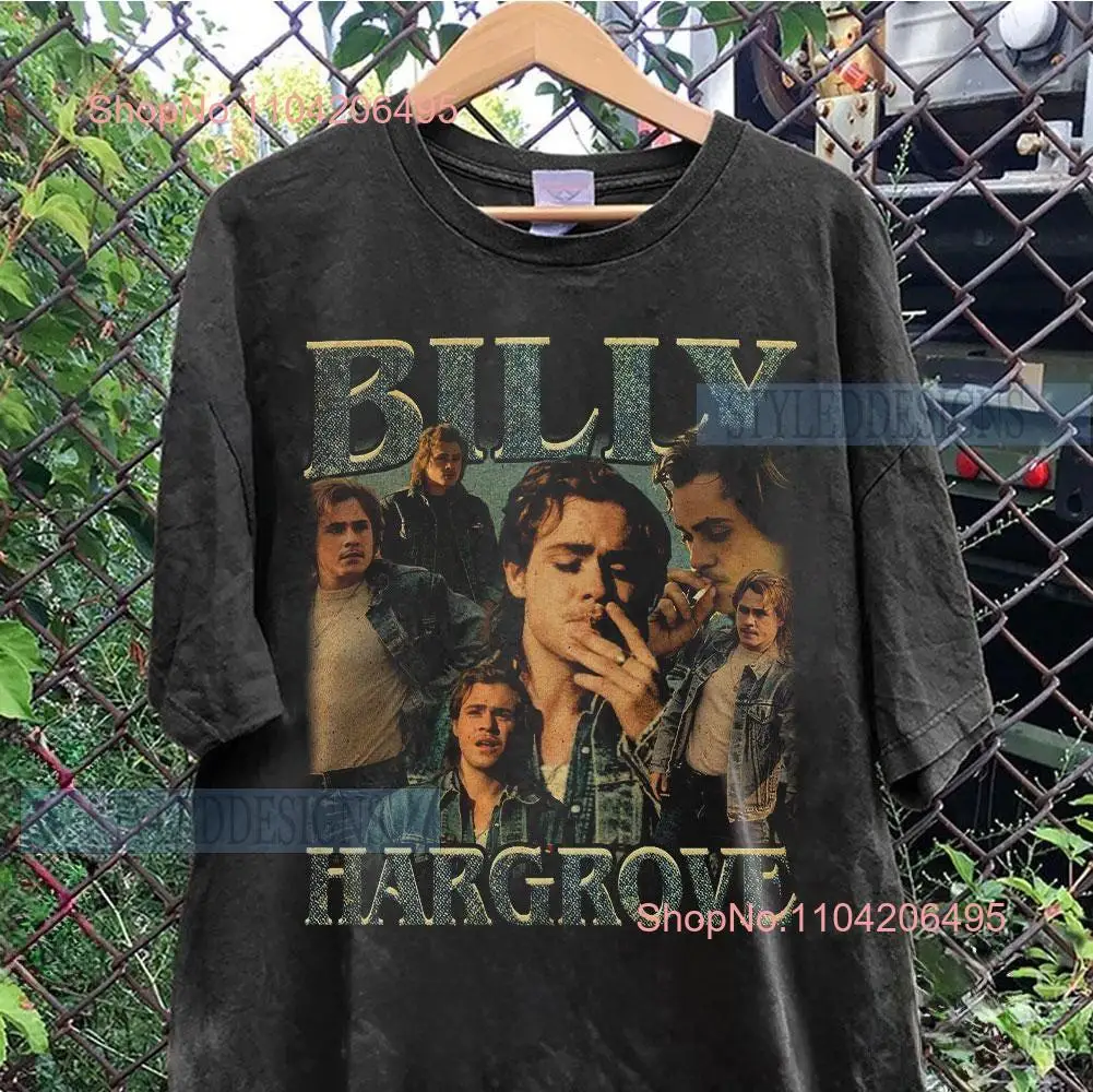 Billy Hargrove Tribute Celebrity T Shirt Fans Retro 90s SweaT Vintage long or short sleeves