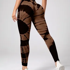 Thiếu quần legging cho phụ nữ quần yoga tập thể dục cao eo thắt lưng đào tạo legging đào tạo scrunch khảo sát thể thao thể thao thể thao thể thao 7 Camel legging bán hàng chính - №4
