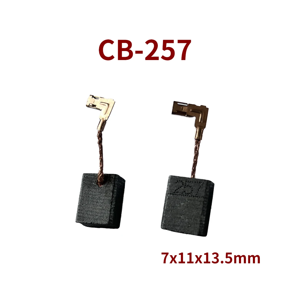 

Угольная щетка для угловой шлифовальной машины Makita CB-257, угольная щетка 7x11x13,5 мм, запасная часть для электроинструмента