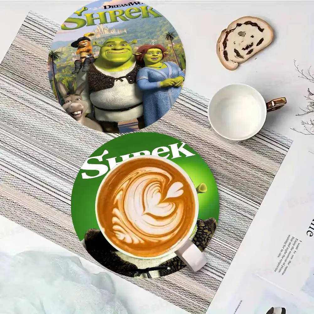 

S-Shrek 2 Movie Classic Movie Vintage Wooden Designs For Coffee & Tea, Washable Art Pieces For Cozy Home Cafe