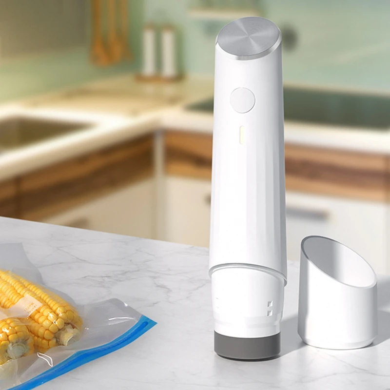 Macchina per vuoto portatile borsa per vuoto Mini macchina per vuoto ricaricabile pompa per vuoto per la conservazione della casa