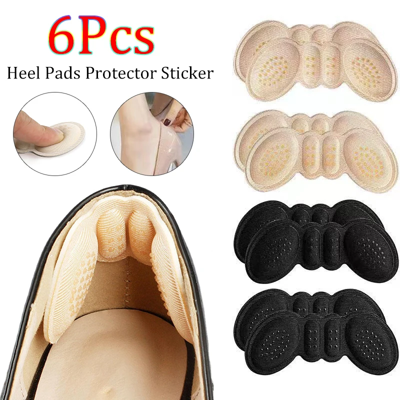 3pairs Women High Heel Inserts Pads Adjust Size Anti-wear Adhesive Insoles Protector Sticker Pain Relief Foot Care Shoes Cushion