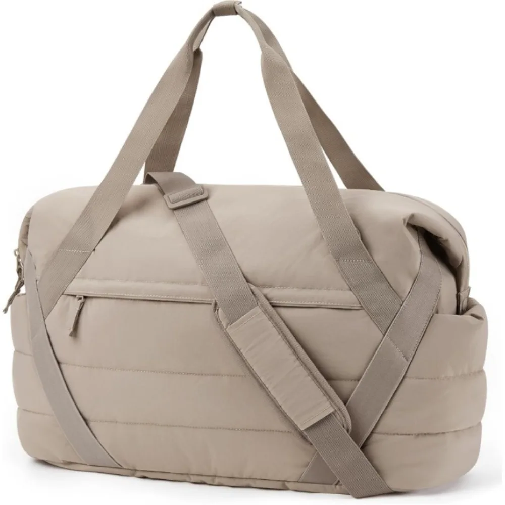 

Multifunctional Travel Duffel Bag Large Capacity Light Weight Gym Bag with Adjustable Elastic Band Waterproof Shoulder Bag Gym