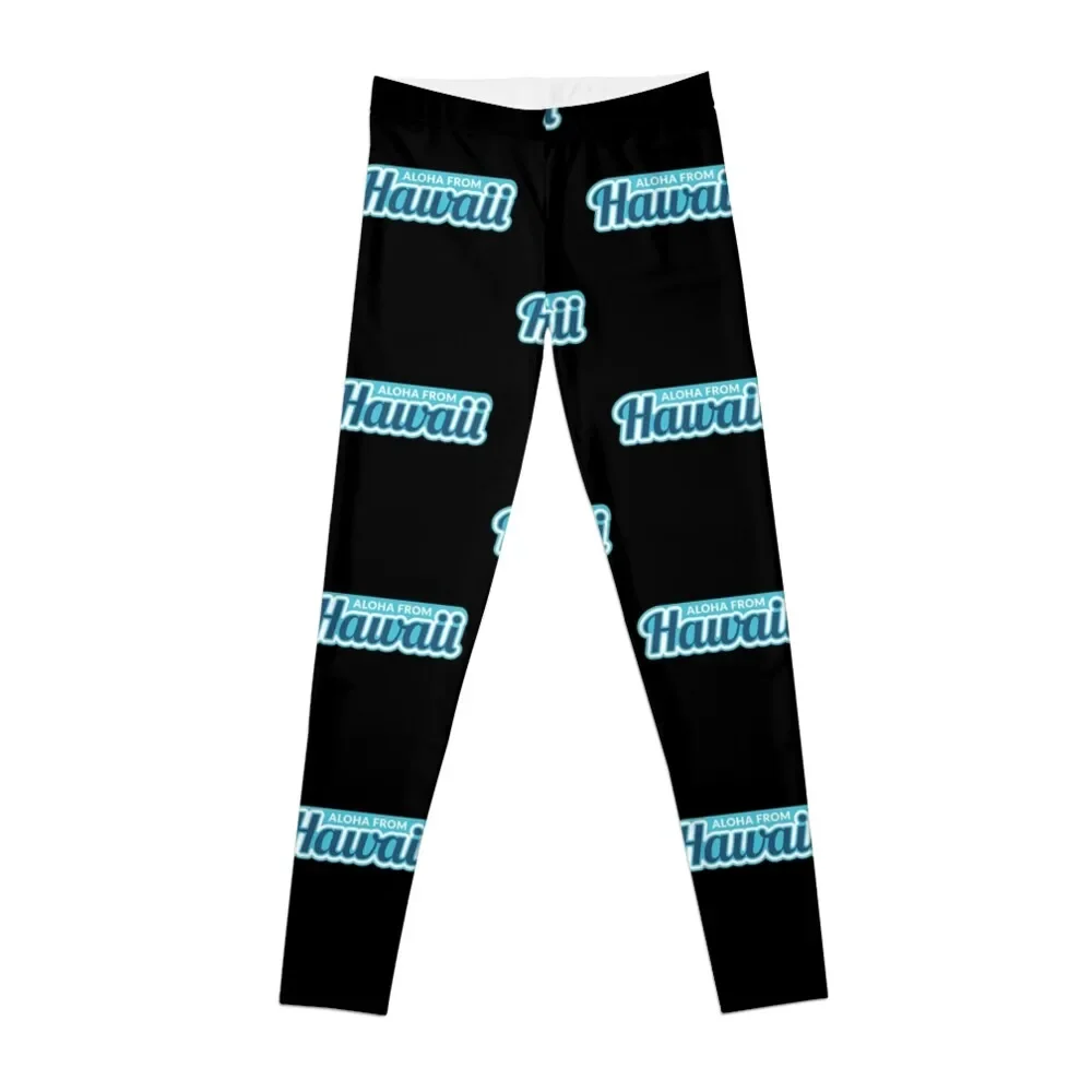 

aloha from hawaii Leggings fitness set gym Women's high waist sportswear woman gym 2025 Legging sport Womens Leggings