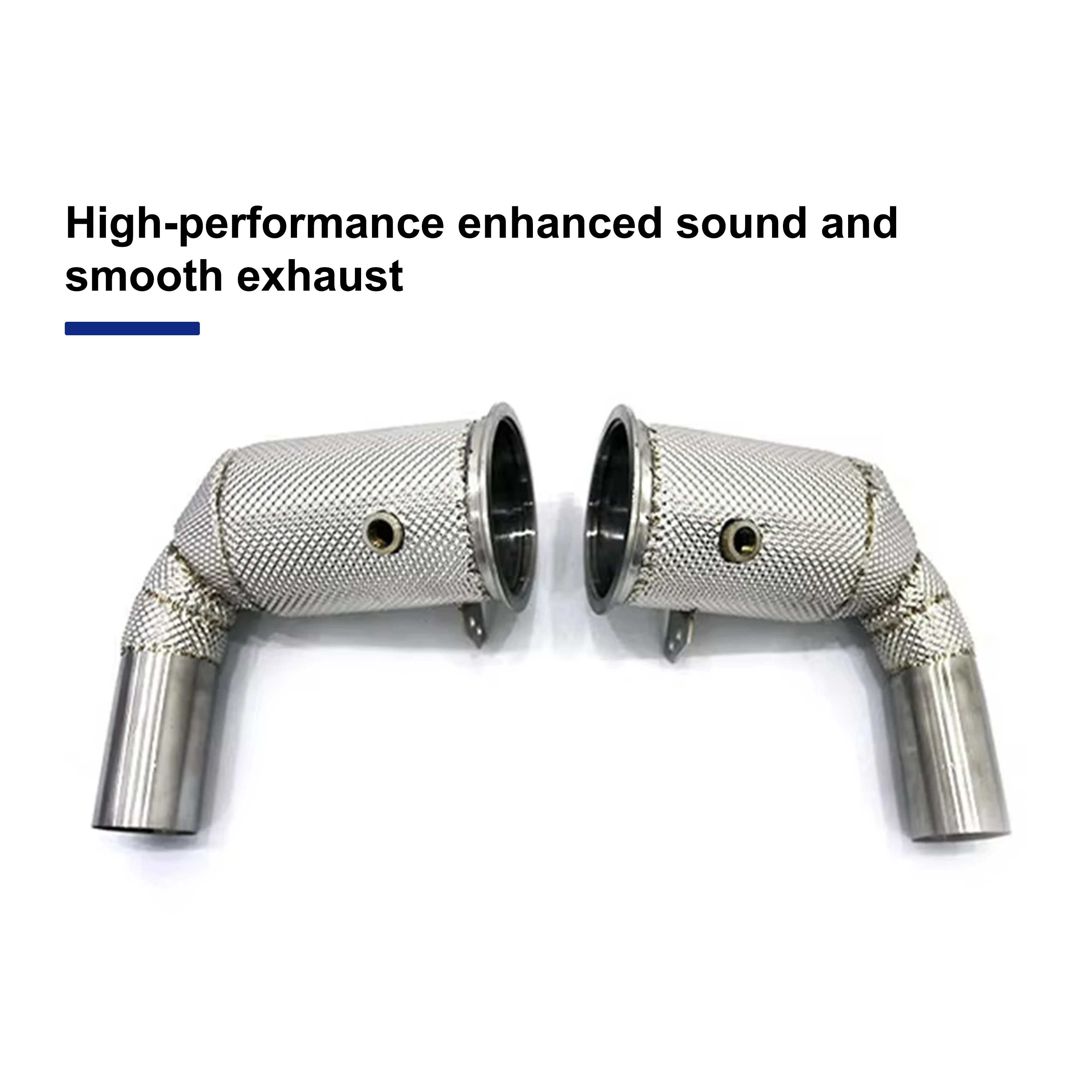 High Flow Exhaust Downpipe for Porsche 911 992 3.0T SUS304 High Quality Exhaust Header with Catalytic Converter by ACE