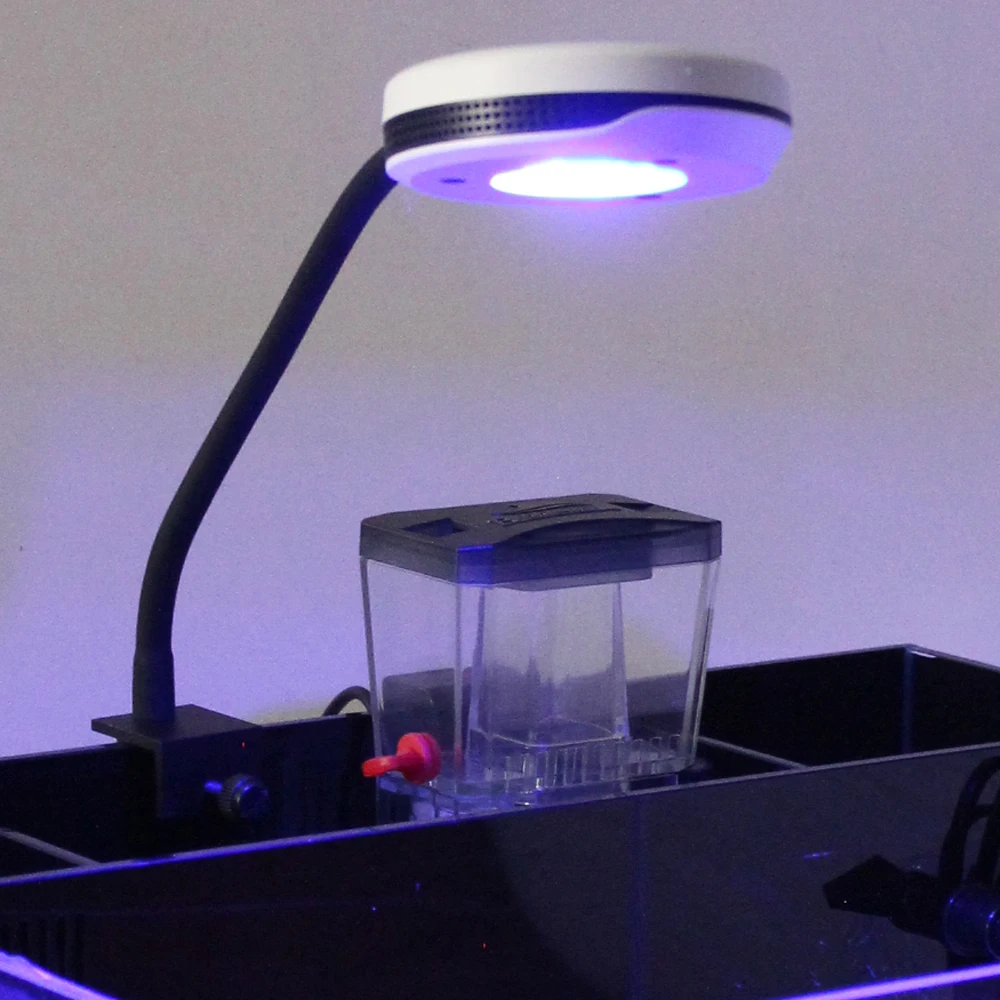 الأطياف 20 واط LED حوض السمك ضوء نانو SP20 الطيف الكامل حوض السمك ضوء للمياه المالحة خزان الأسماك 12 بوصة ضوء الملح الطازج refugum