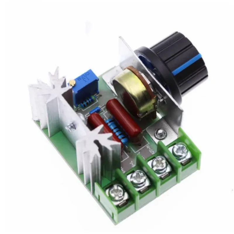 AC 220V 2000W SCR Voltage Regulator Dimming Dimmers Motor Speed Controller Thermostat Electronic Voltage Regulator Module