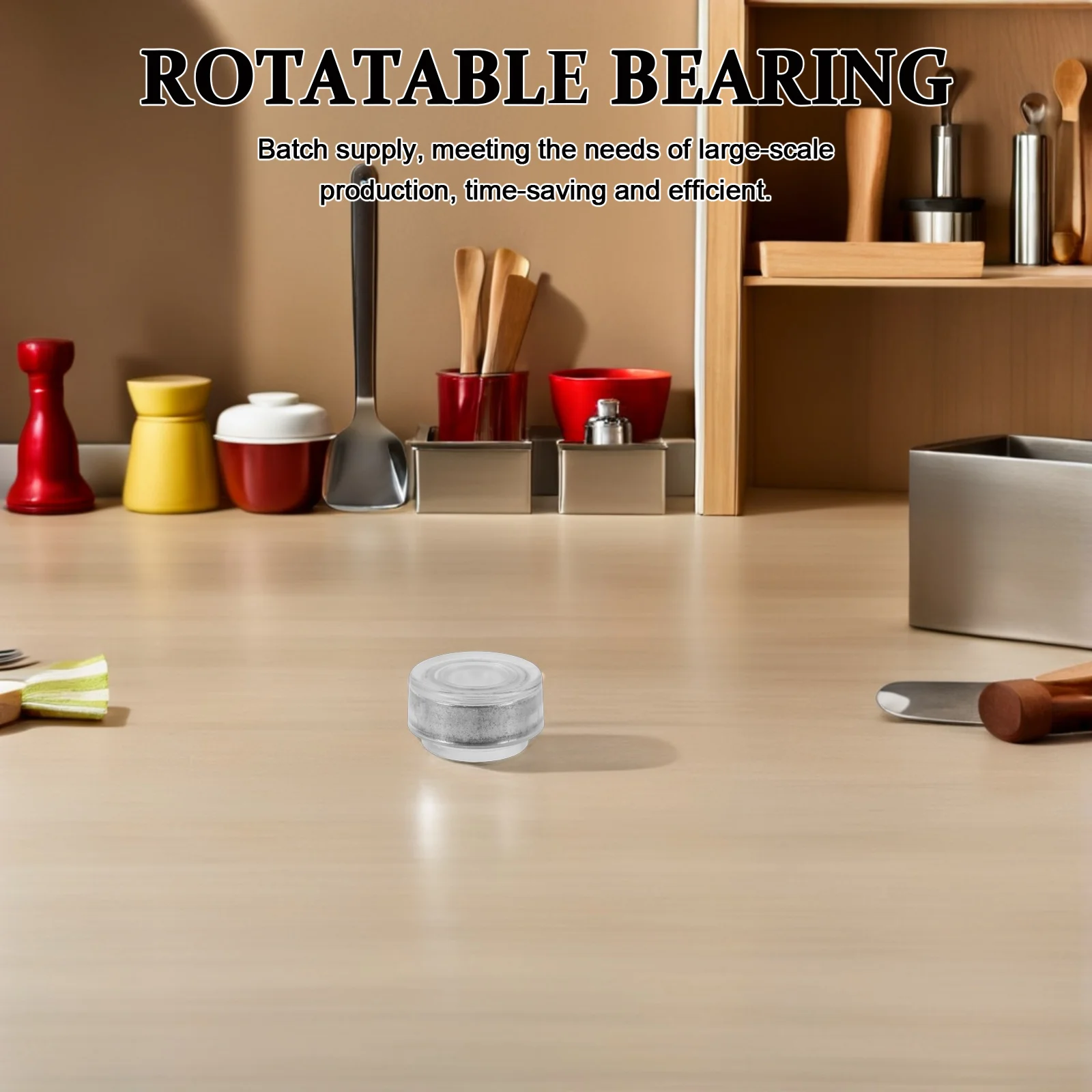 

100Pcs Rotating Base Jewelry Making Bearings Mini Swivel Base Smooth DIY Craft Bearings for Hair Clips Windmill Accessories